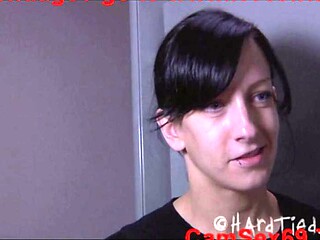 Dominant Lesbian Mercilessly Teases Nude Bondage Slave Girl