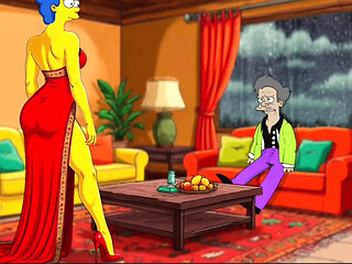 Indian Storm :  The Farting Milf / Cartoon for adults / porn parody / Simpson Parody / Fart fetish