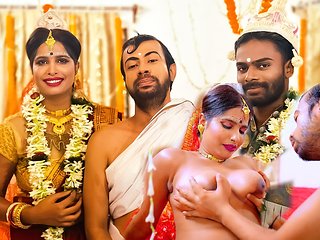 Desi Busty New Bride Fucked by Her Ex-boyfriend in Front of Her Husband