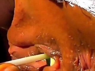 Big Boobed Amateur Playing Lollipop Inside Her Wet Pussy