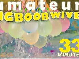 Hot big-titted wivebucket ladies in action