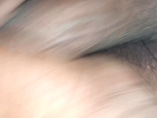Night mood on romantic handjob with  cream pie3