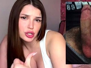 Miss Maddy Jerk To My Man's Cock