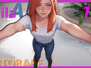 MILA AI #18 &bull_ Sexy, slim redhead needs some special treatment