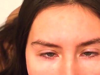 Submissive Deepthroat in Shower
