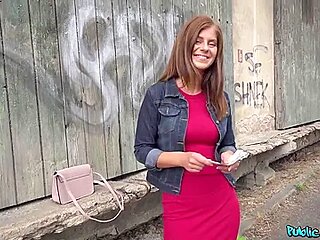 Fucked Outside For Cash - Tiffany Blue