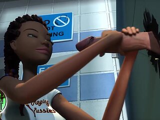 3DGSPOT - Nubile Cheerleader Sucks And Tears up A Random Humungous Hard-on In Glory Crevasse! UNCENSORED FUCK-FEST!