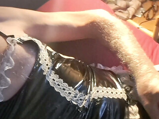 Wachsen in Overknees