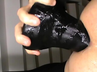 Enorme dildo anale nero da 50 Cm 2M