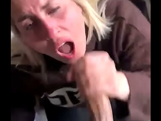 The slut want some hot cum