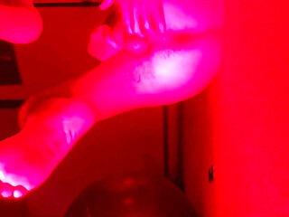 Guy During Red Light Treatment