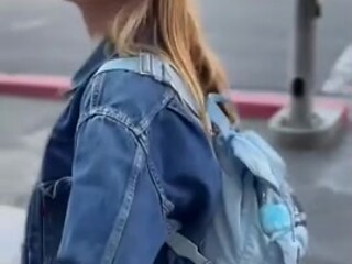 Angel Youngs's cock sucking clip by Mr Lucky Life