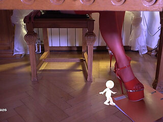 Stepma Homewrecker - Stockings, High Heels