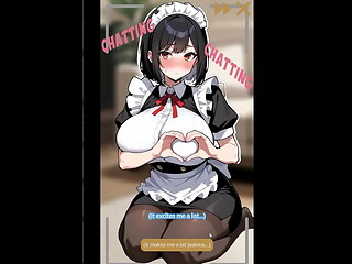 My Girlfriend Streaming Career [ Hentai Game ] Ep.3 GF dressing up in MAID outfit for STRANGERS ONLINE !