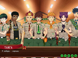Game: Friends Camp, Path 2, Episode 48 - Introducing Kiran to friends (Russian voiceover)
