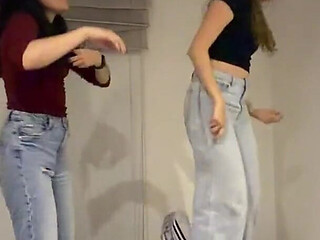 We Had Fun Playing in Bed to Jump