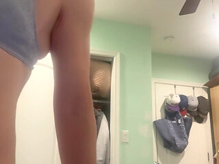 Sissy fucks his own ass