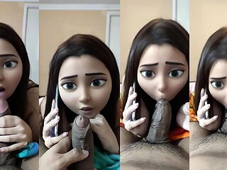 Talking on Call with My Husband while I Suck My Brotherinlaw's Cock