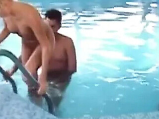 German Sluts Orsi Shine and Friend in Pool Threesome