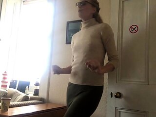 Teen Cute Italian Brunette Solo At