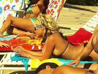 Eva Angelina gets throat-fucked and banged hard outside