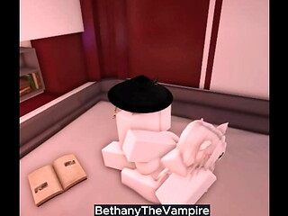 Cat Girl Getting FUCKED by a HUGE dick on ROBLOX