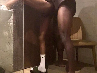 Macho guy from the club fuck like a Lazy man