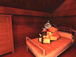 Roblox Elf Slut takes daddy'_s big girthy cock inside of her tiny body