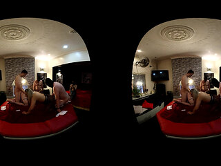 Pornstars Naughty Eva May Livie Blainn and Kora Fuck Fans Wild UK Gangbang Party