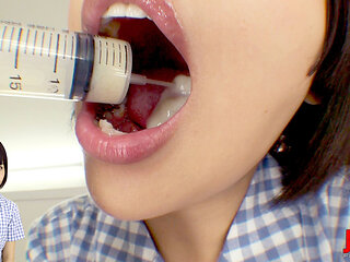 Wet Tongue, Filthy Mouth, Bratty Stare - Yua Nanami Dares You to Finish in Her Mouth