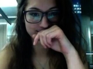 Hottest brunette solo webcam masturbation 2