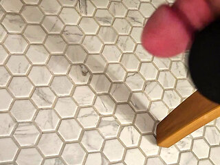 Massager in the shower