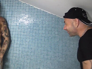 Jess fuckds raw by xxl cock of Gianni Maggio