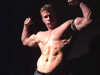 Mark The Muscle Man Show Off - Mark Dalton