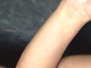 Milking Table - Draining a Thick Cock All Over My Tits