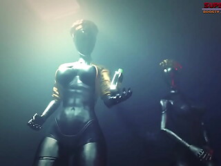 Atomic heart hentai porn 3D