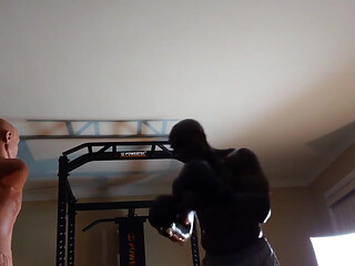 Boxing Workout Today Trying to Throw