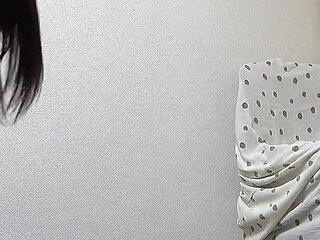 Boobs in Too Short Student Uniform. Thighs and Legs in Mini Skirt. Wedgie Thong Panties. Japanese Girl's Sultry Cleaning Room