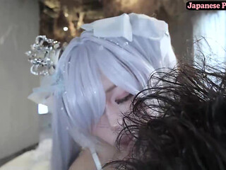 Stunning Cosplayer Starts the Morning Wild as a Close up Session Builds Into a Creampie Finale