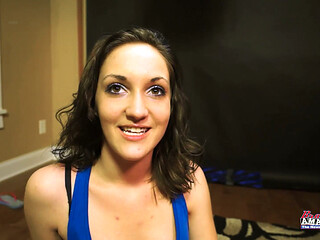 Carmen Valentina Tiny Tattooed MILF Teaches Oral Then Takes It Deep!