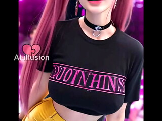 Mira@kpop demon hunters dancing (AI-generated) (No live-action)