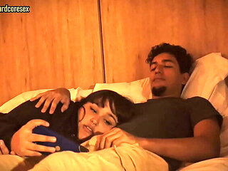 Sleepy Step Sister Blowjob Surprise - Alison Gonzalez Deep Throat Facial Cumshot