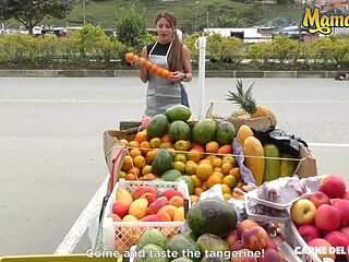 Carne Del Mercado - Colombian Babe Melissa Lujan Picked Up From Work For a Hot Fuck - MamacitaZ