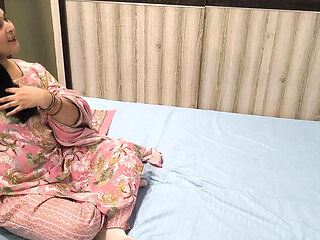 Pujaprem Hot Indian Wife Hardcore Blowjob & Doggy Style Creampie with Big Dick