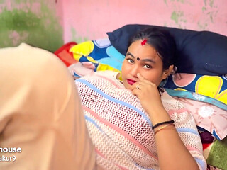 Desi Bhabhi Big Boobs Cleavage Tease in Badroom Hot Indian Village Girls Exposed Fucking All Night