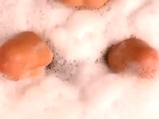 Foxy amateur blonde babe toys and fingers herself