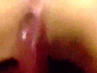 Tattooed milf gives sloppy amateur blowjob then rides a sex doll