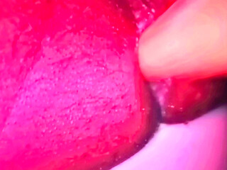 Horny Ass close-up creampie