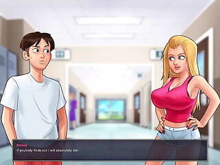 Hot make anime sex seen in summer time saga