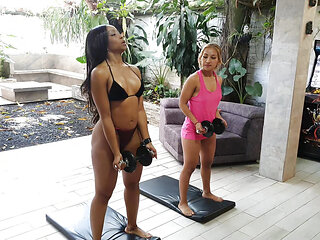 A Little Exercise with My Friend Briannachesea